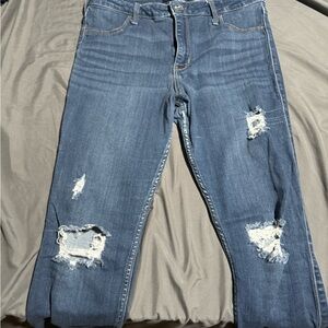 Hollister Distressed Skinny Jeans